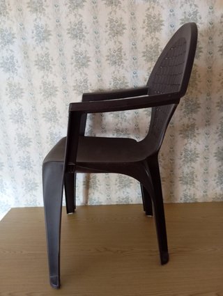 Silla de Jardín Marrón