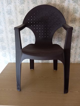 Silla de Jardín Marrón