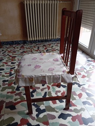 Set de 4 Sillas de Comedor de Madera