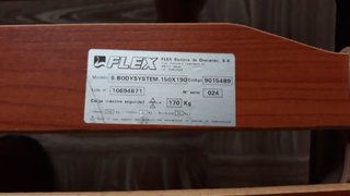 Colchón Flex Bioelástic 100% Látex y Somier