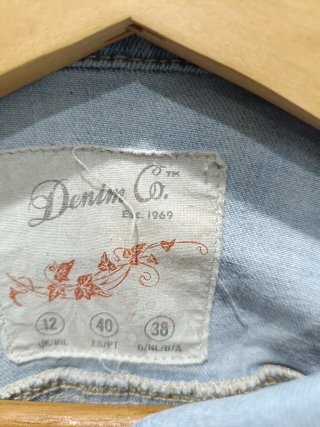Chaqueta Vaquera Denim Co Azul