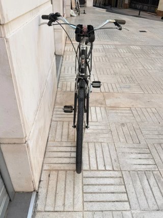 Bicicleta de Paseo Vintage Negra