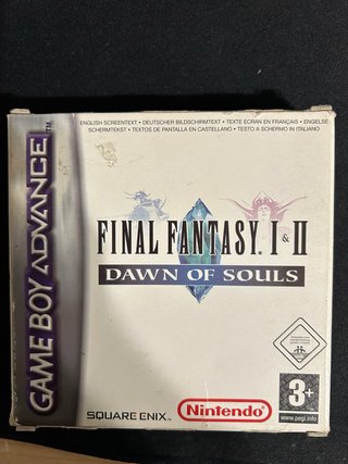 Final Fantasy I y II GBA Dawn of Souls