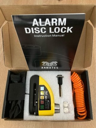 Candado de Disco con Alarma Armates