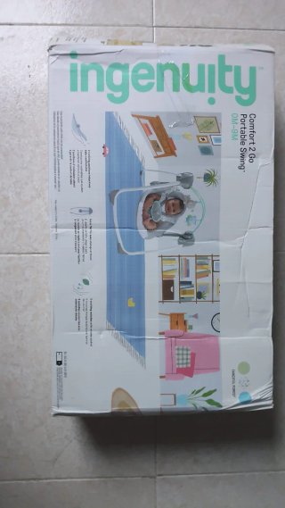 Hamaca Mecedora Eléctrica Bebé Ingenuity