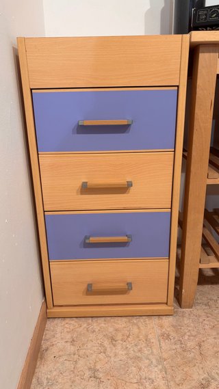 URGE VENTA Cajonera de madera 4 cajones