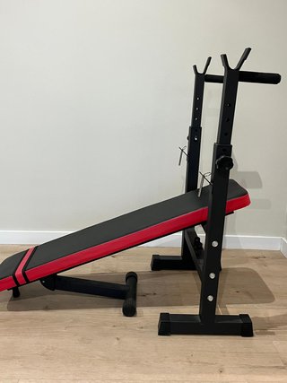 Banco de Musculación con Soportes