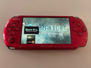 Consola Sony PSP 3000 Roja