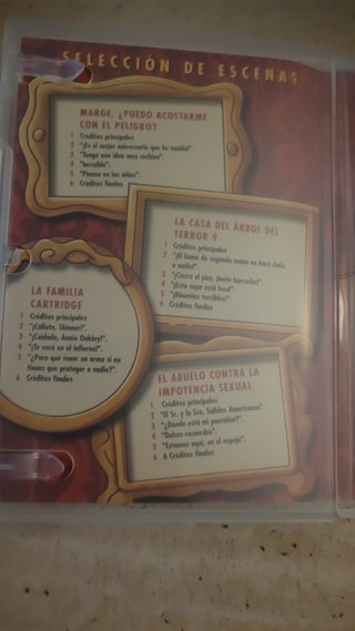 DVD Los Simpsons Clásicos Muy Fuerte Para TV