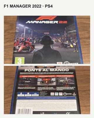 F1 Manager 2022 para PS4 físico