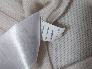 Jersey blanco de lana Tommy Hilfiger, talla S