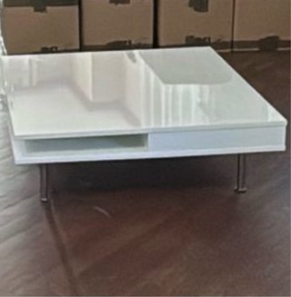 Mesa de centro blanca