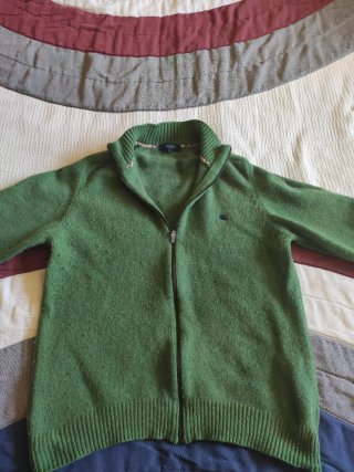Jersey de lana Burberry London Vintage - Verde