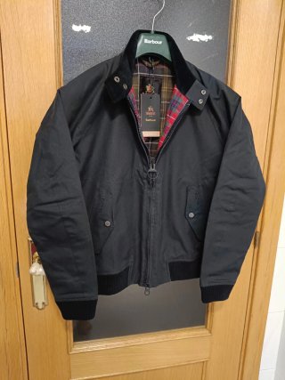 Barbour x Baracuta wax nueva