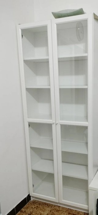 Librería IKEA BILLY/OXBERG Blanca 80x30x202cm