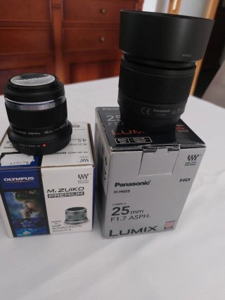 Olympus OM-D E-M10 Mark III + Lentes