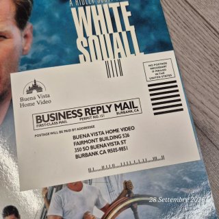 White Squall Laserdisc - Jeff Bridges