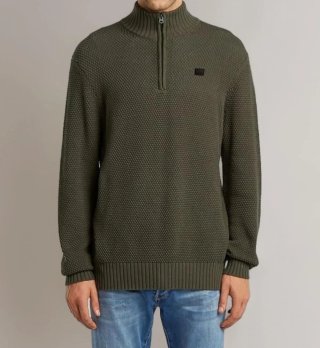 Jersey Cardigan G-STAR Verde Oliva