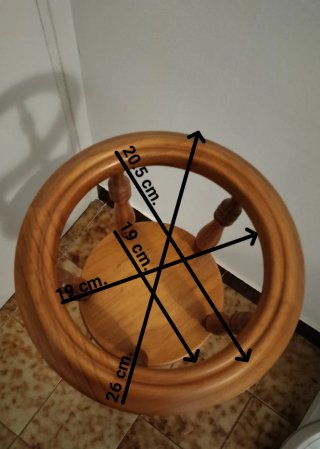Macetero de madera