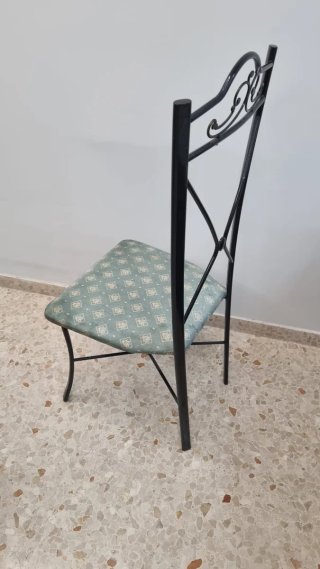 Mesa Comedor Cristal y Metal