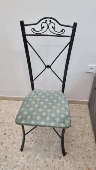 Mesa Comedor Cristal y Metal