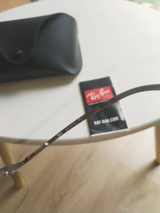 Gafas Ray-Ban Top Bar Luxottica Plata