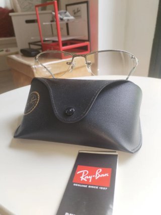 Gafas Ray-Ban Top Bar Luxottica Plata