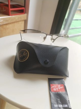 Gafas Ray-Ban Top Bar Luxottica Plata