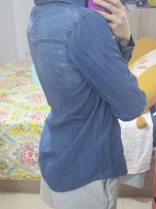 Camisa Vaquera Azul Kelrebec Talla M