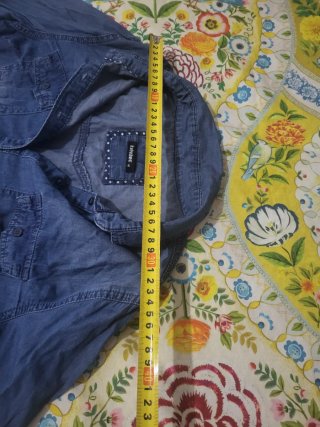 Camisa Vaquera Azul Kelrebec Talla M