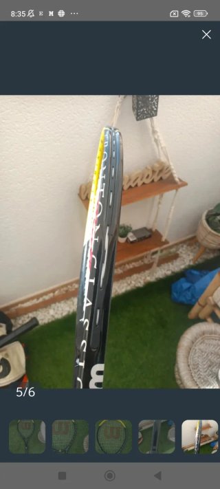 Raqueta Wilson Frontenis Aluminio