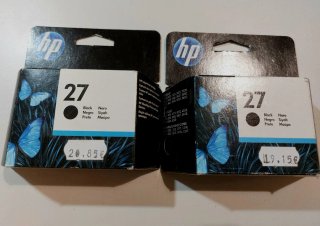 Cartucho HP 27 Negro