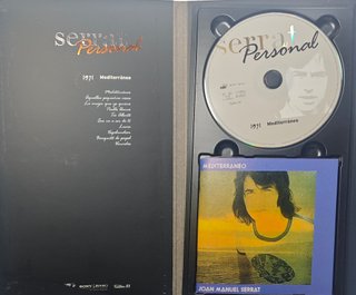 Lote 14 CD-Libros Joan Manuel Serrat
