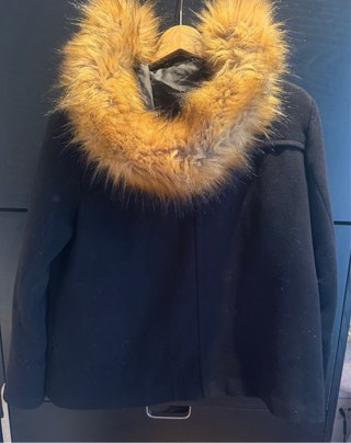 Abrigo Zara Negro Talla L