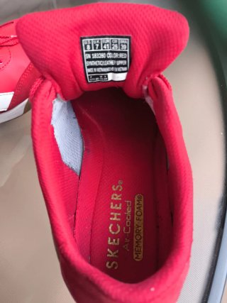 Zapatillas Skechers Rojas