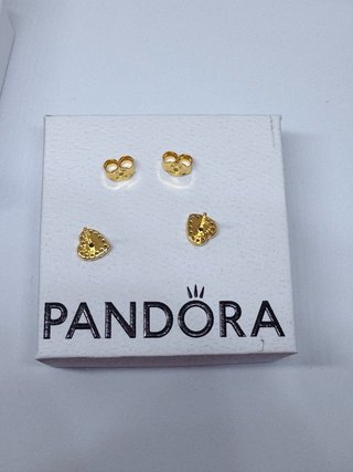 Set Anillo y Pendientes Pandora Corazón