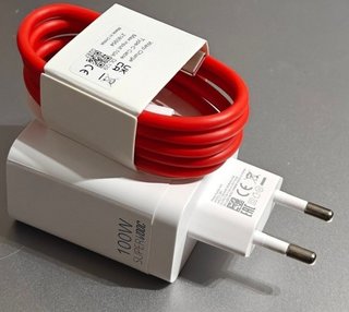 Cargador rápido 100W + cable USB-C para móvil