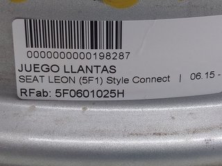 JUEGO LLANTAS SEAT LEON (5F1) Style Connect