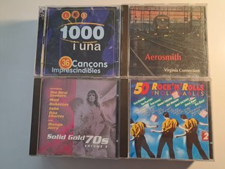 Lote 8 CD di musica rock