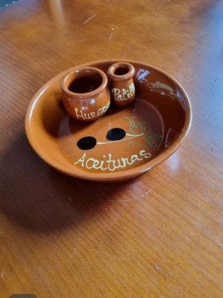 Set de Aperitivo de Barro Tradicional