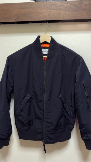 Cazadora Bomber Lacoste Azul Marino
