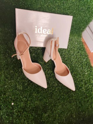Zapatos de tacón blancos Ideal
