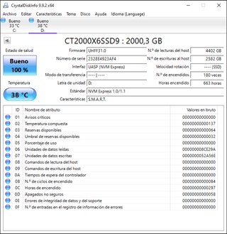 Crucial X6 2TB SSD Externo USB-C