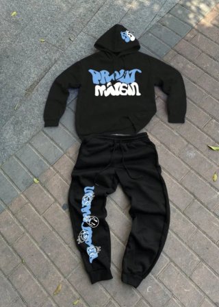 Conjunto Sudadera y Pantalón Negro