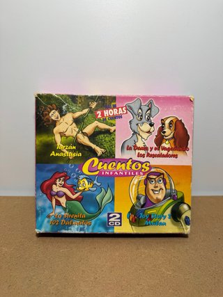 Cofanetto 2 CD Fiabe Disney Spagnolo!!