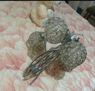 Lámpara de Techo con Esferas de Cristal