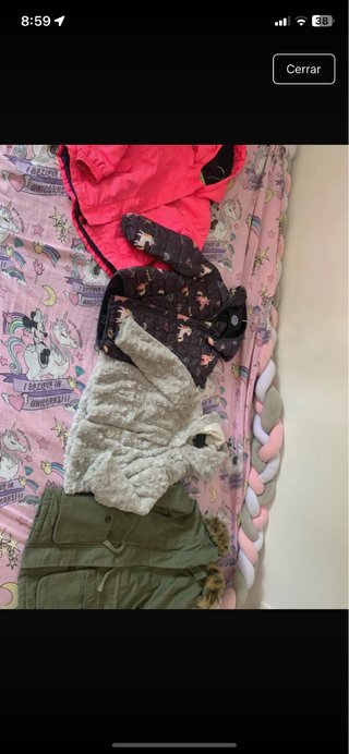 Lote chaquetas niña 4-6 años