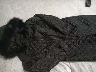 Mono de Nieve Negro para Mujer