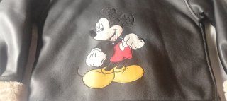 Chaqueta Disney Mickey Cuero Sintético