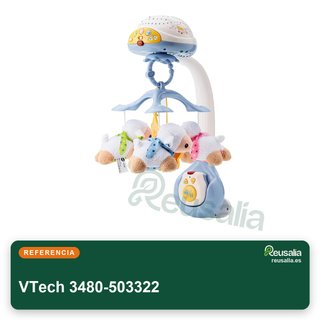 VTech 3480-503322 móvil proyector musical bebé
